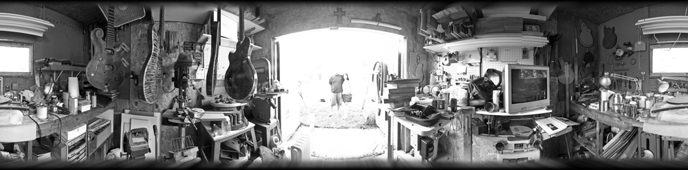 Mike LaPlant with Wife & Shop 